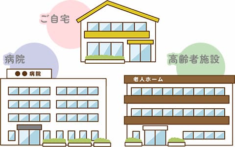 お伺い出来る場所と範囲